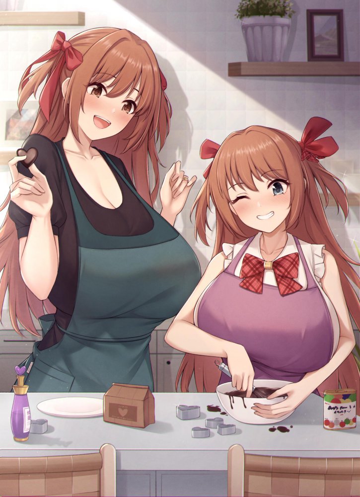 巨乳の至高vs究極のエロ画像