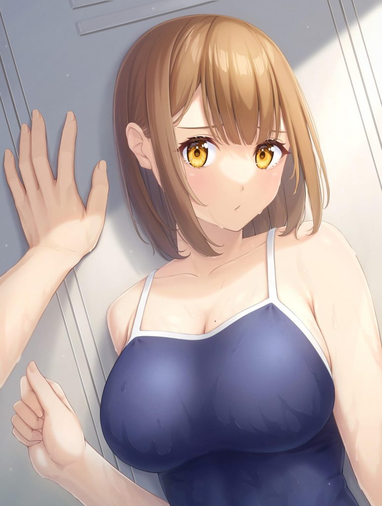 スク水の二次エロ画像で！