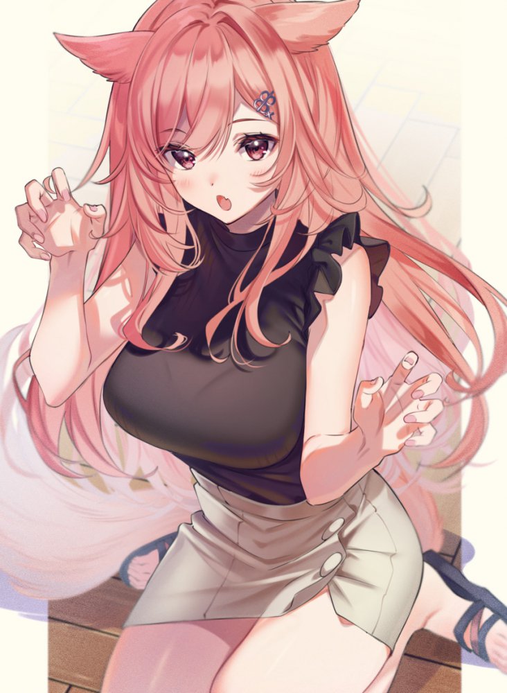 ケモ耳のエッチな魅力が分かるエロ画像
