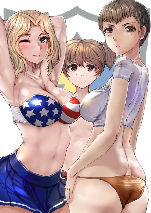 ガールズ&パンツァーのHな姿が見たいと思ったらここにあった。ここは天国か?
