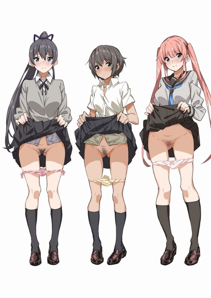 陰毛の二次エロ画像を愛でる。