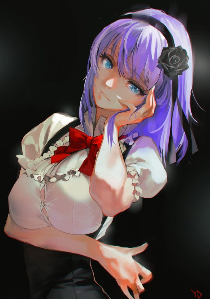 巨乳の二次フェチ画像。