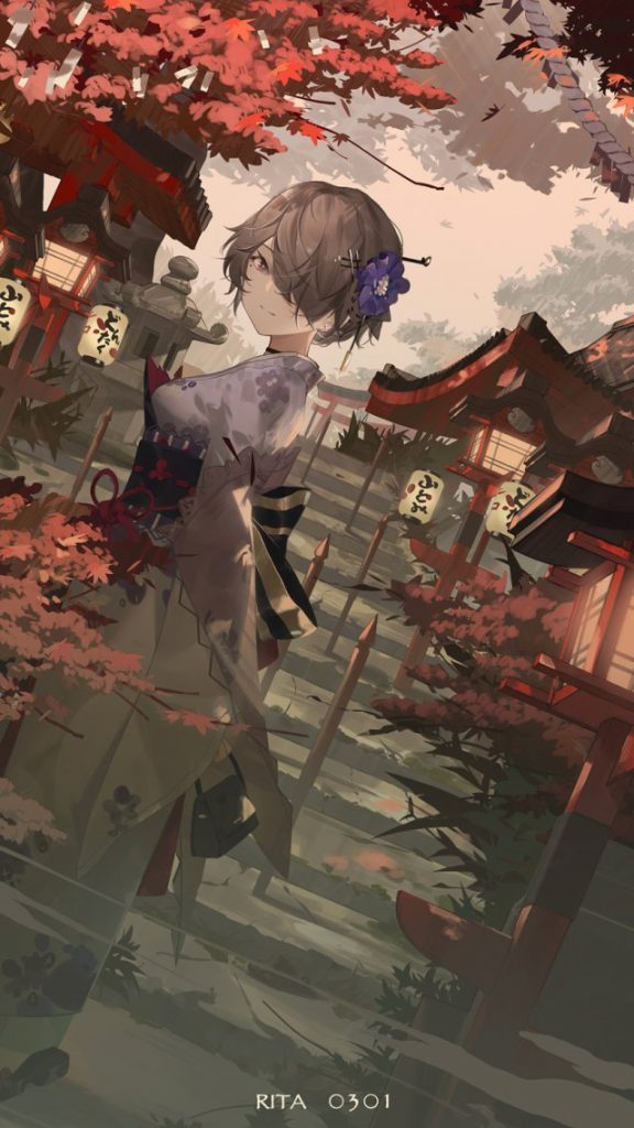 和服・浴衣の二次エロ画像くだしあ。