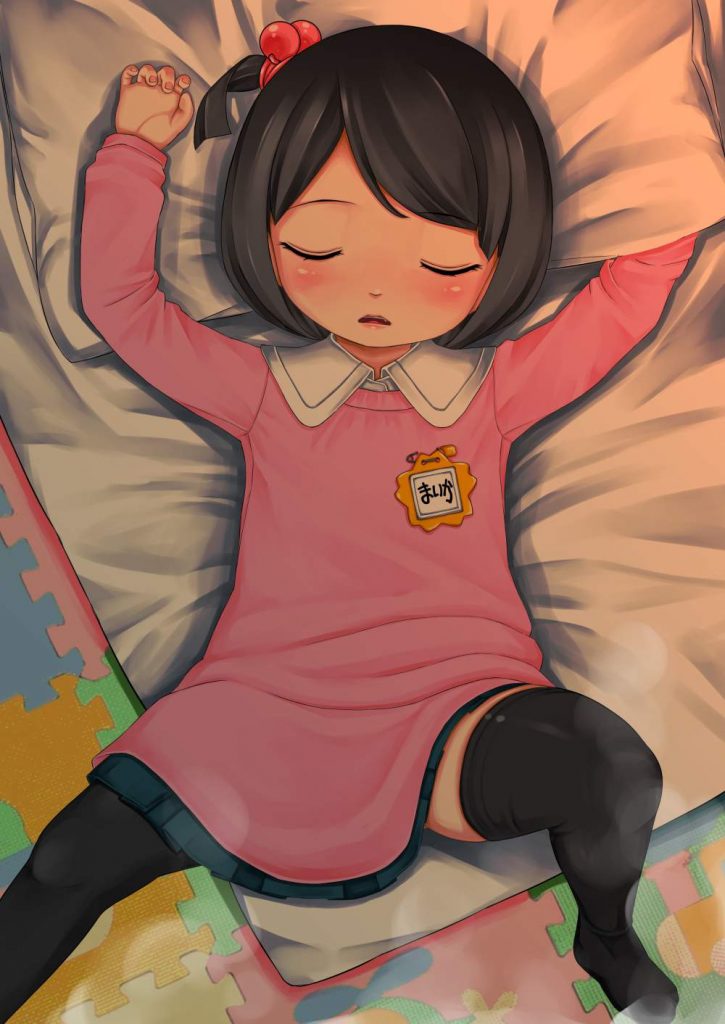 おしっこの二次エロ画像でいい夢みましょ♪