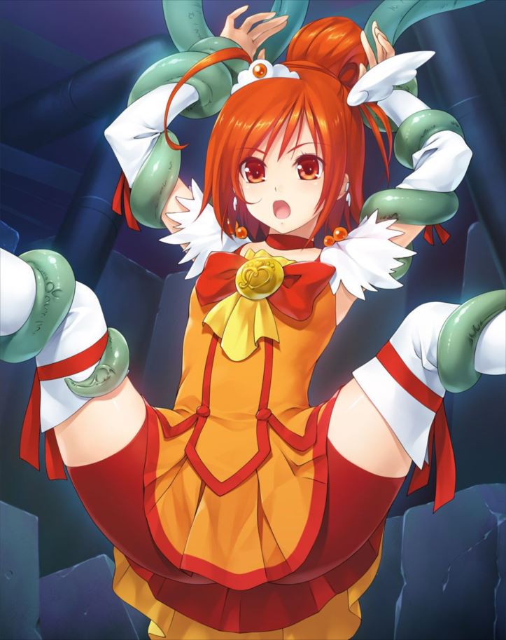 プリキュアの背徳感あふれるエロ画像