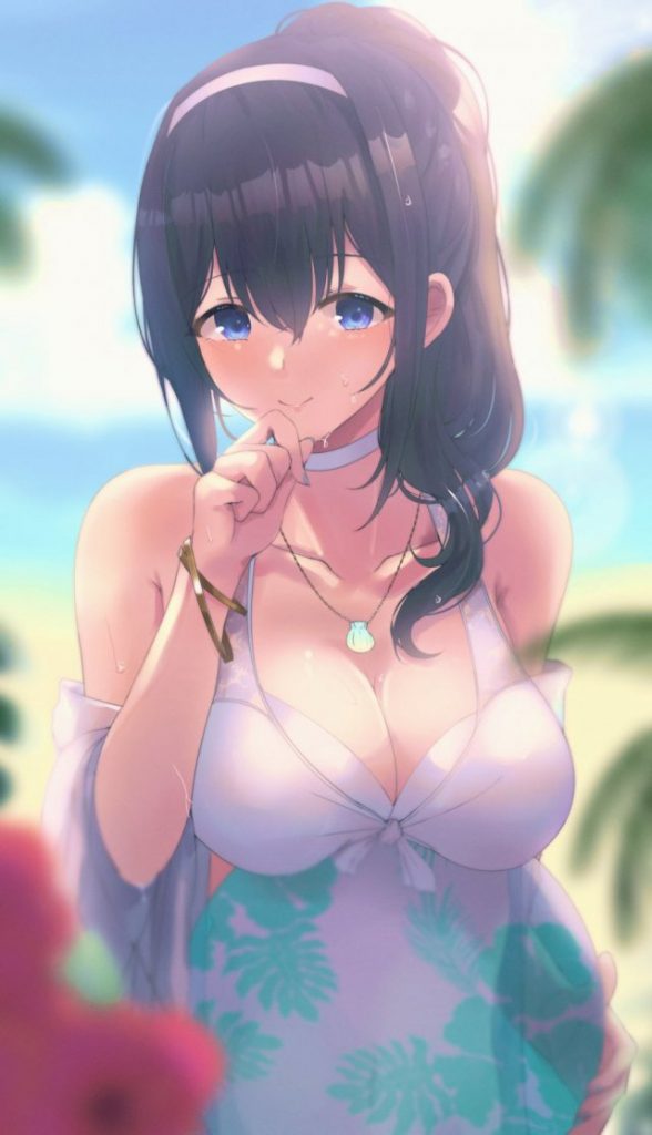 クッソ可愛い水着系美少女で妄想！ハメ撮り中出し！