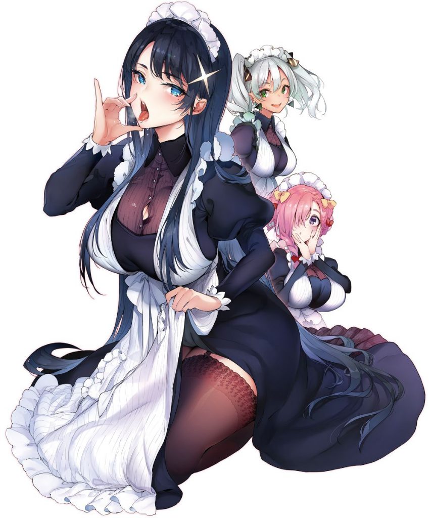 メイドのエロ画像みて幸せになろう!