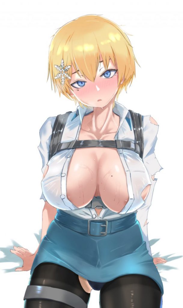 パンスト・タイツの二次フェチ画像。