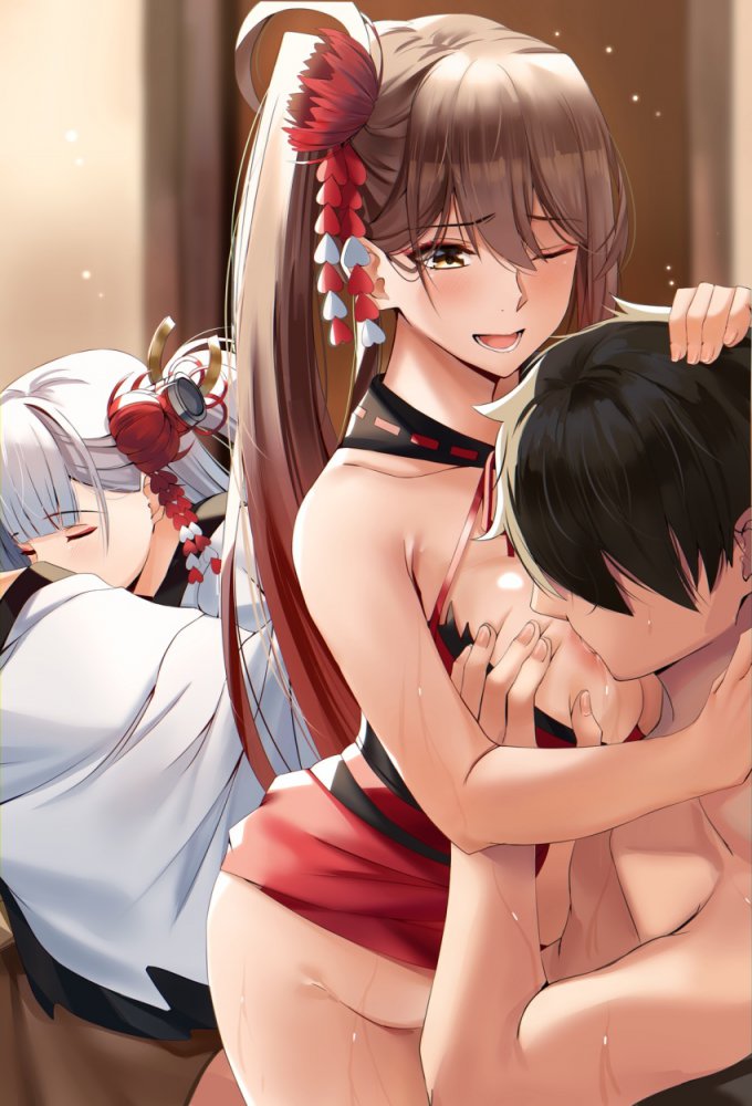 乳揉みのエロ画像を見て幸せになろう！