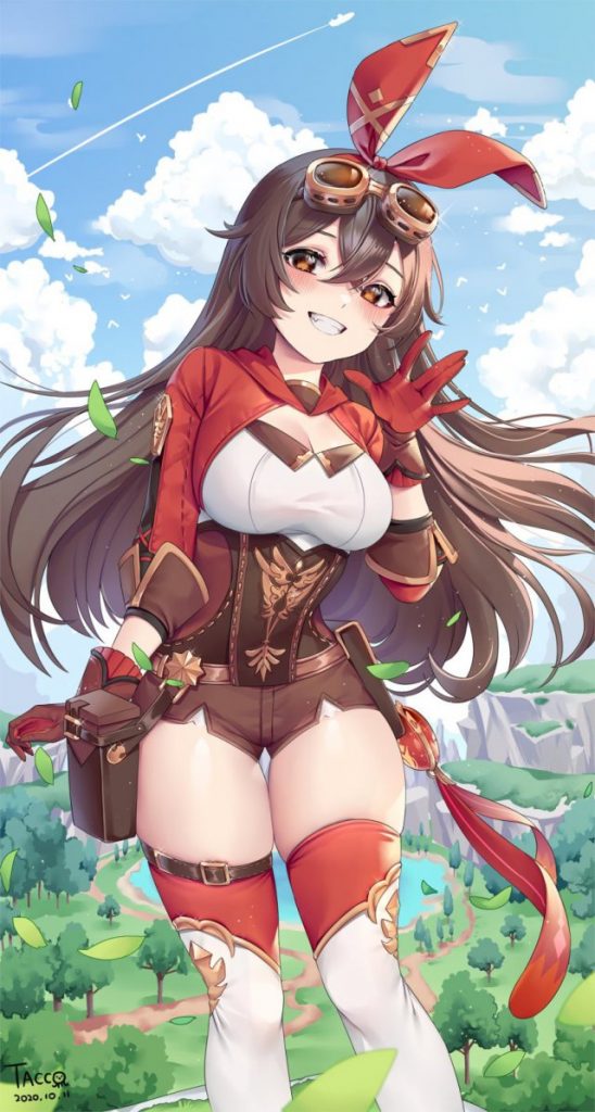 巨乳の二次フェチ画像。
