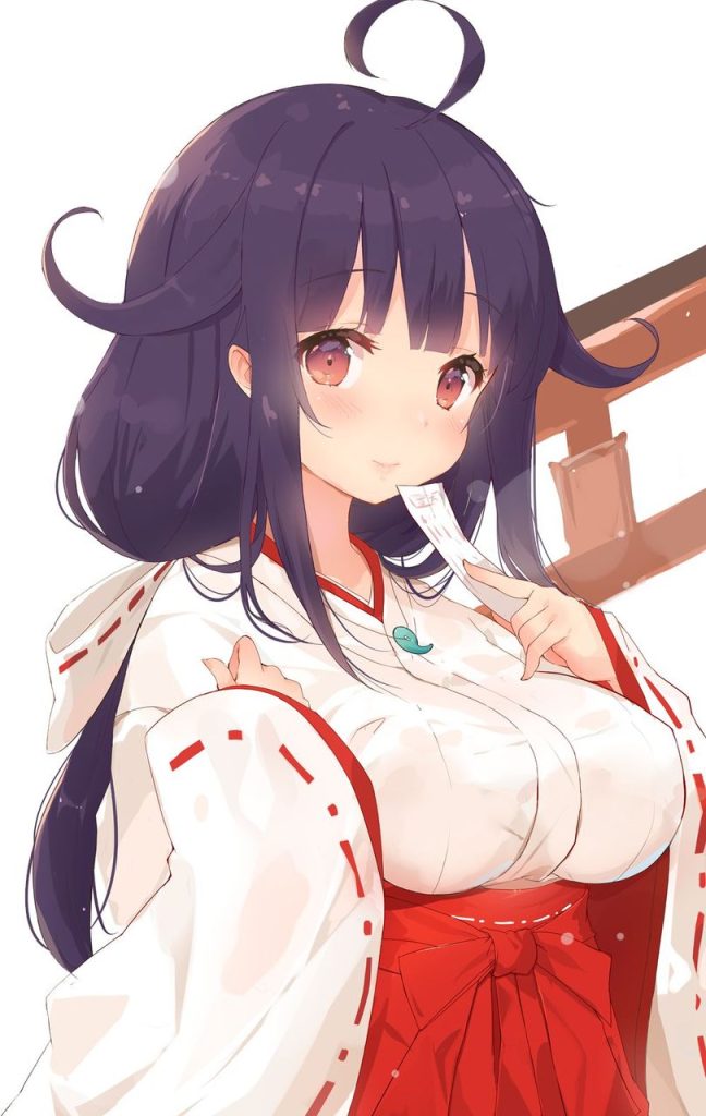 巫女のエロ画像詰め合わせ
