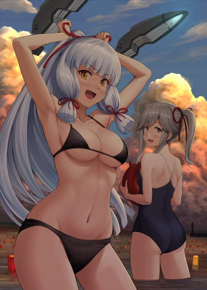 水着のエロ画像を見て幸せになろう！