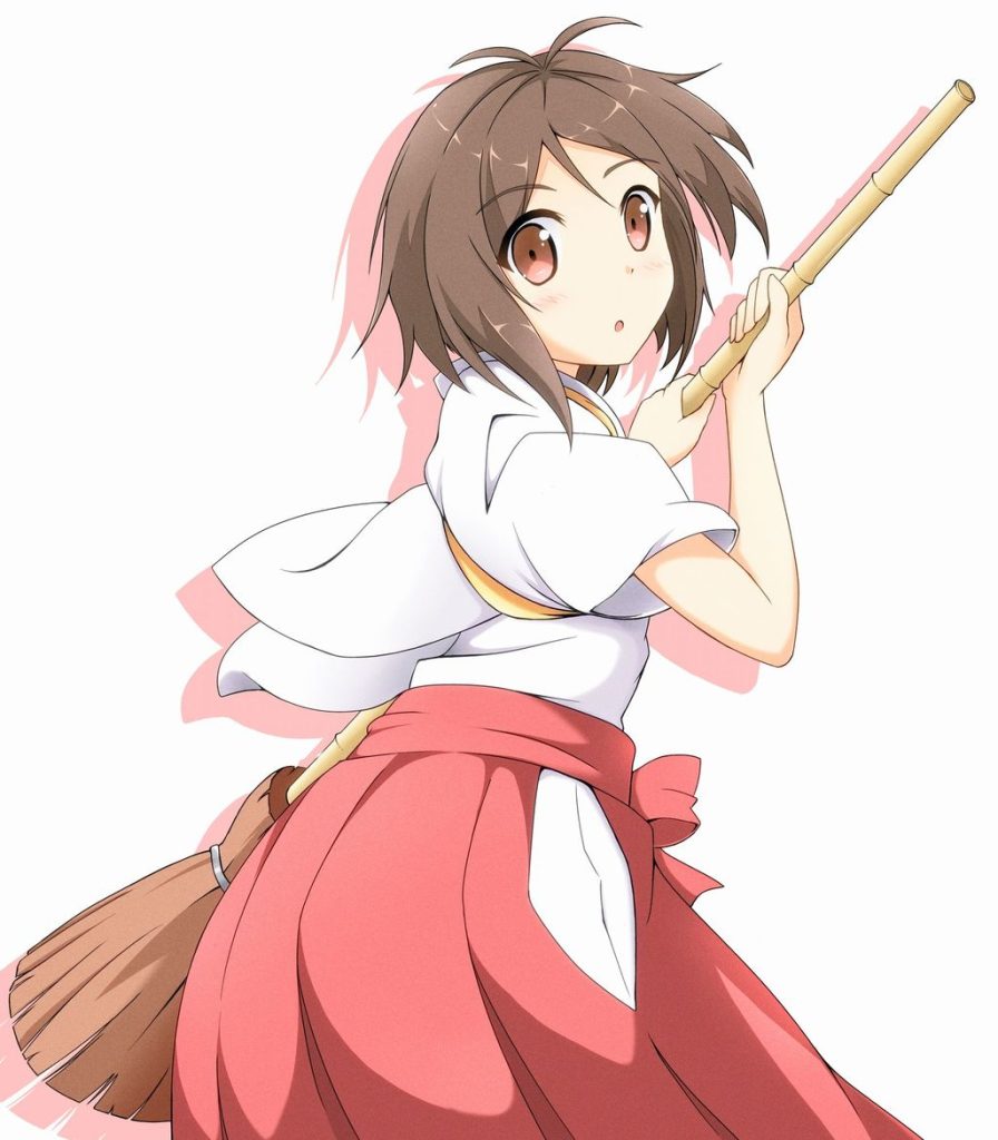 巫女のエロ画像詰め合わせ