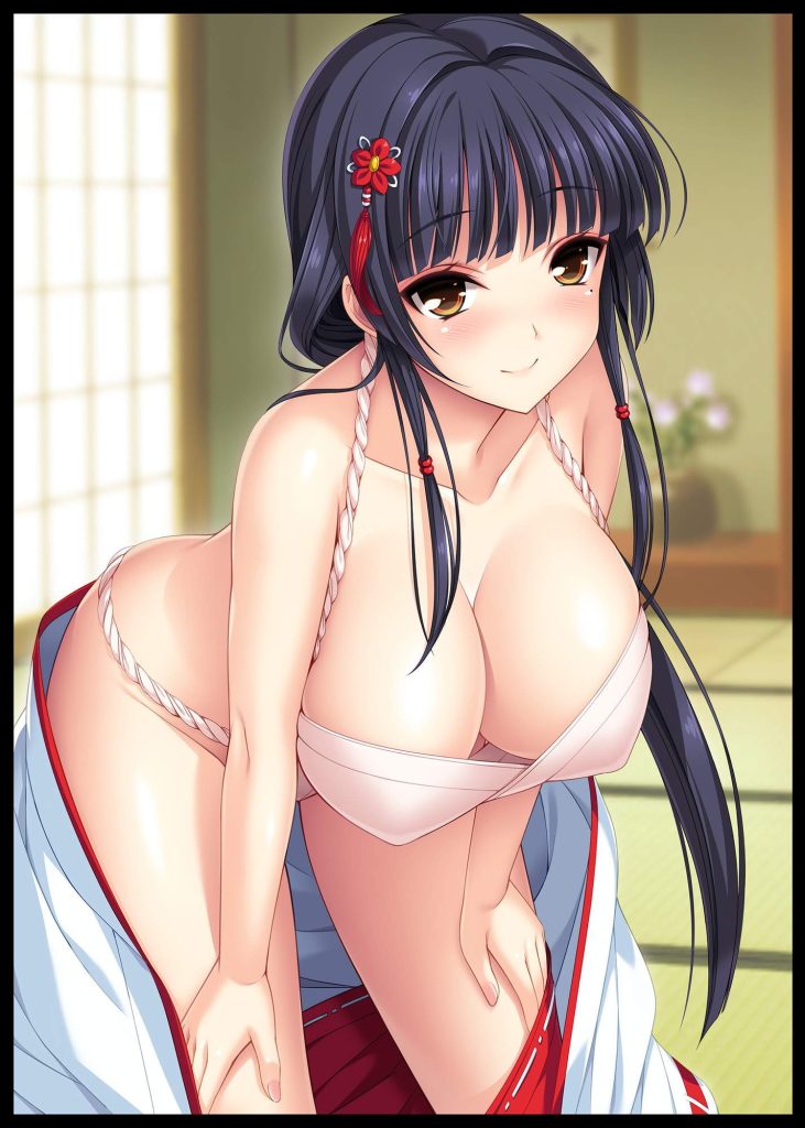 巫女のエロ画像詰め合わせ