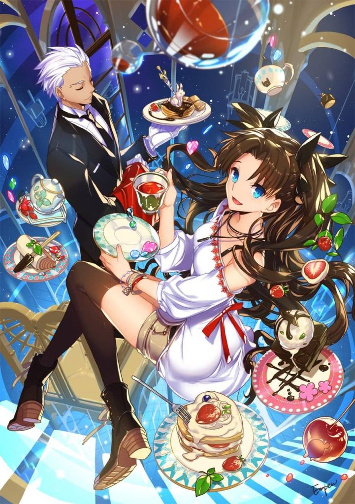 ニーソの二次エロ画像でいい夢みましょ♪
