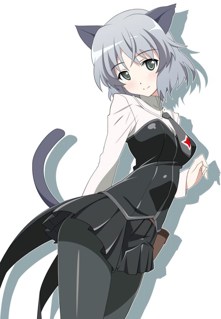 ニーソの二次エロ画像でいい夢みましょ♪
