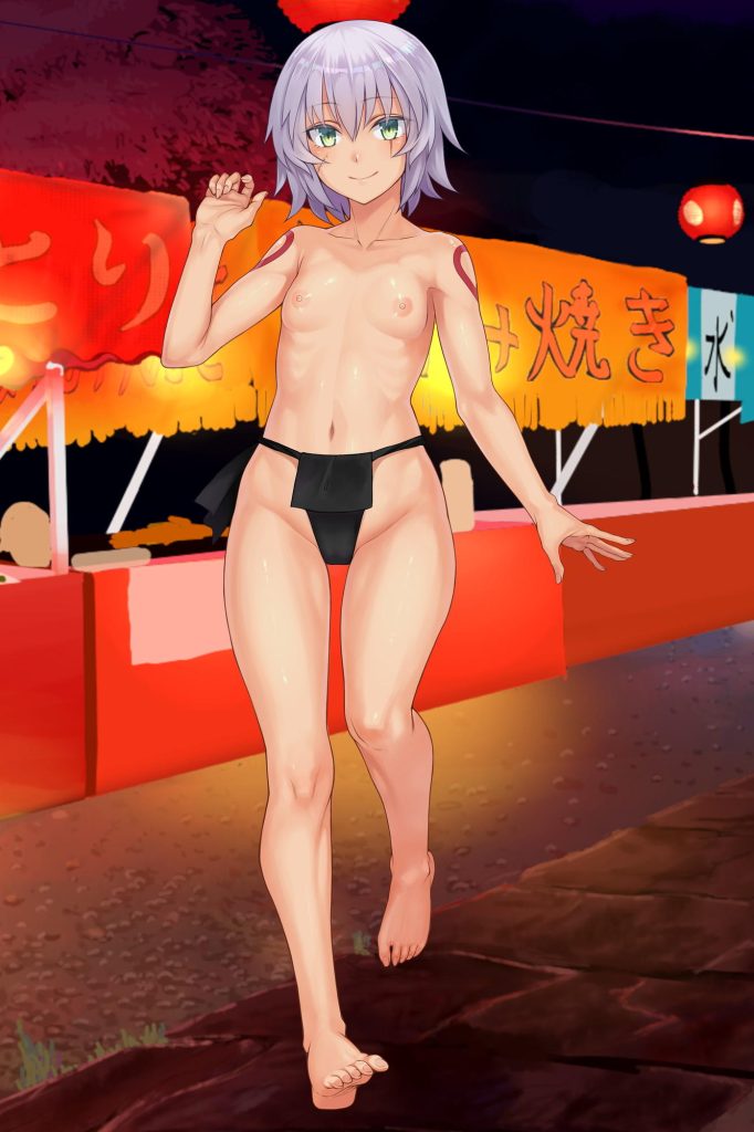 濡れ透けの虹エロ画像
