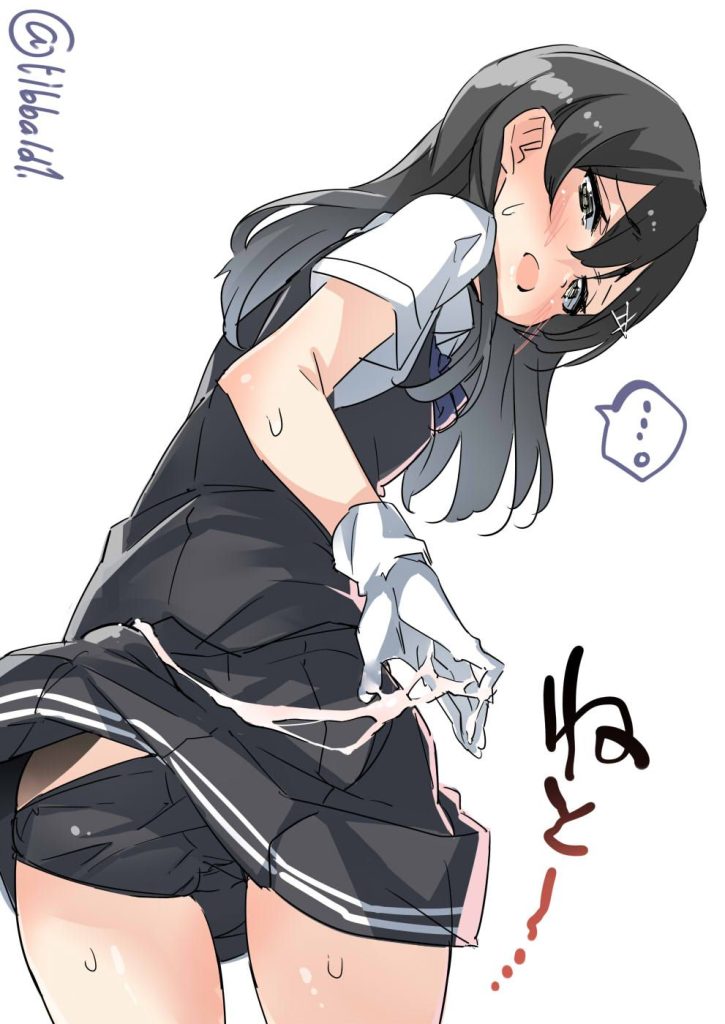 たくし上げのエロ画像