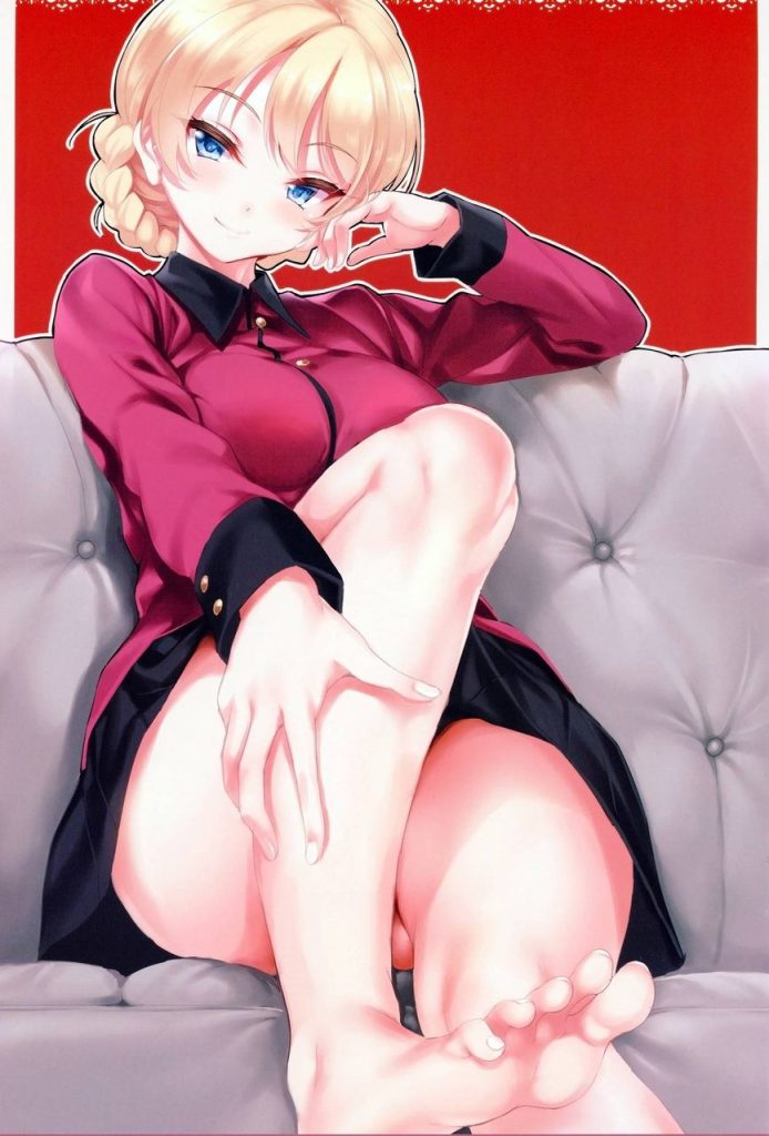 太もものよさを再確認できるエロ画像