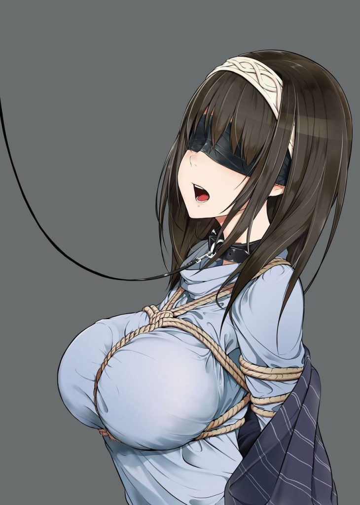 こんなにエロ過ぎる目隠しの画像は反則です!