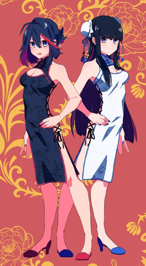 チャイナドレスの至高vs究極のエロ画像