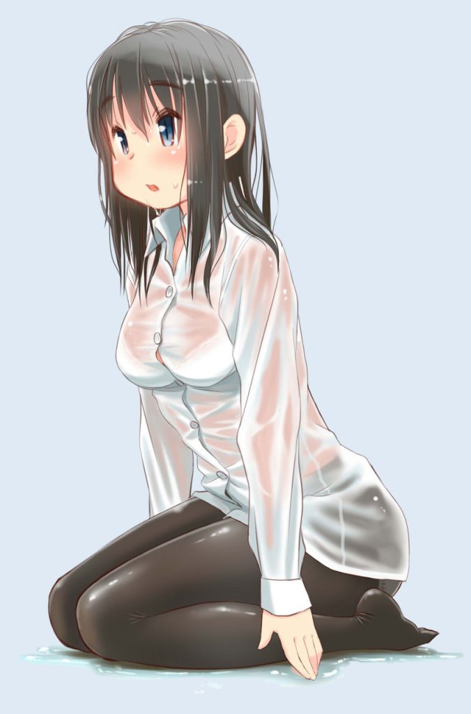 濡れ透けのエッチな画像見たいよね？