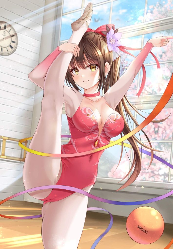 レオタードのエッロエロな画像を見たくはないかい?