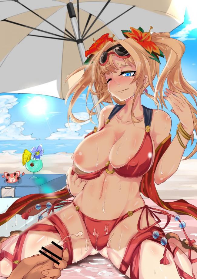 グランブルーファンタジー画像で今夜もイチャラブ妄想！「やっ♥ダメェ♥そこぉ♥そこいじめないでぇ♥」