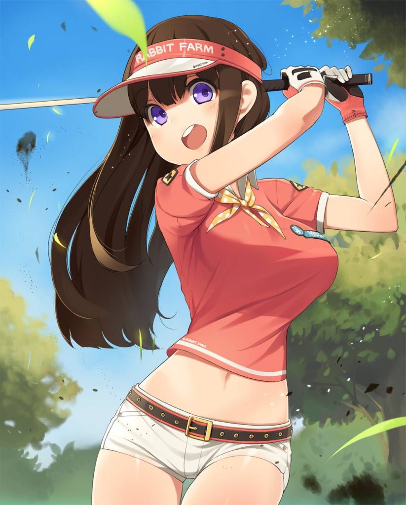 スマホの壁紙に使えそうなスポーツ少女の画像