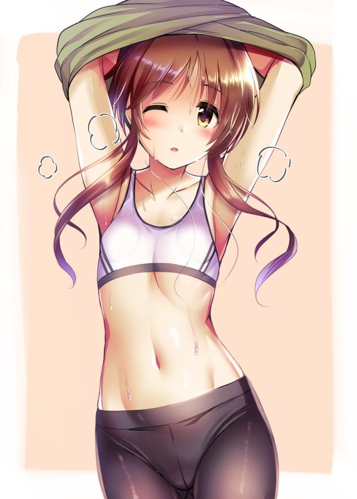 スマホの壁紙に使えそうなスポーツ少女の画像
