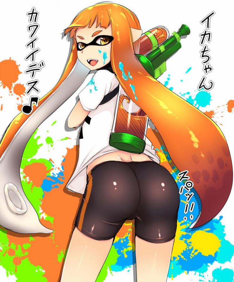 スプラトゥーンのHな姿が見たいと思ったらここにあった。ここは天国か？