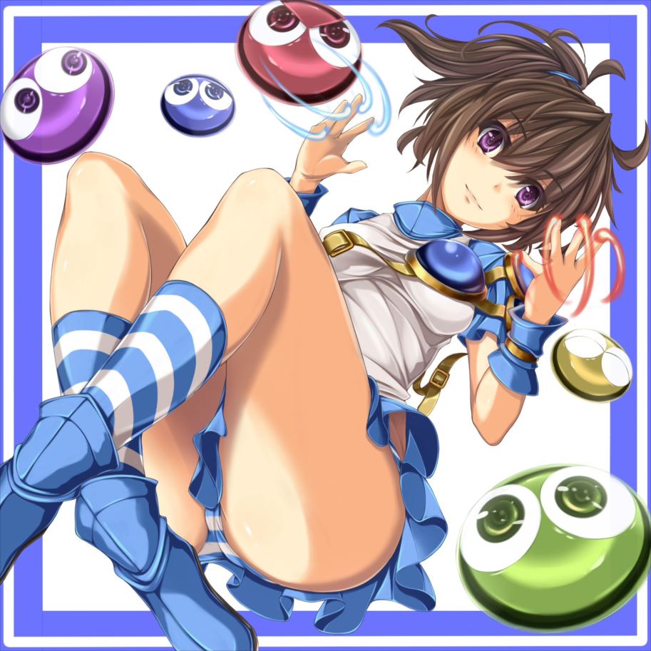 ぷよぷよ画像で今夜もイチャラブ妄想！「やっ♥ダメェ♥そこぉ♥そこいじめないでぇ♥」