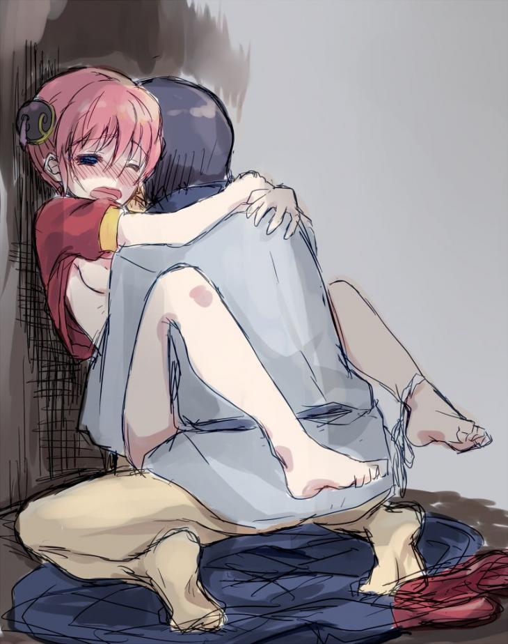 【銀魂】「ひあぁあ♡イキましゅ♡イってぇしまいましゅうぅー♡」エッチなご奉仕画像