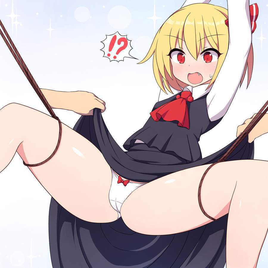 パンチラの二次元エロ画像。