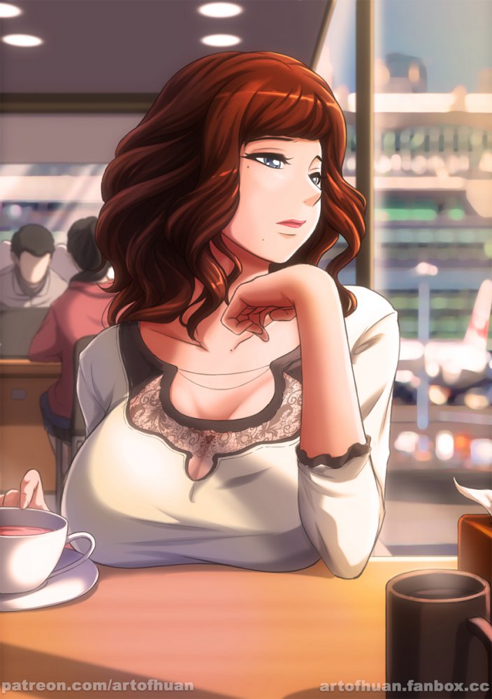 熟女の二次フェチ画像。