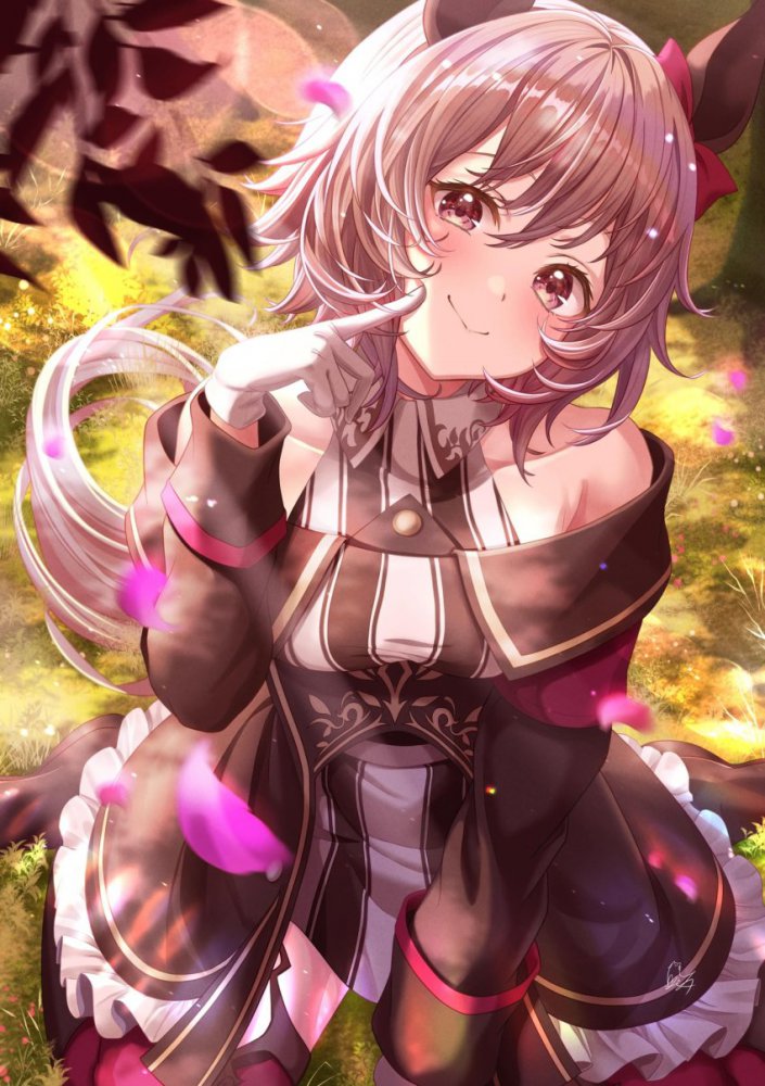 銀髪の二次フェチ画像。