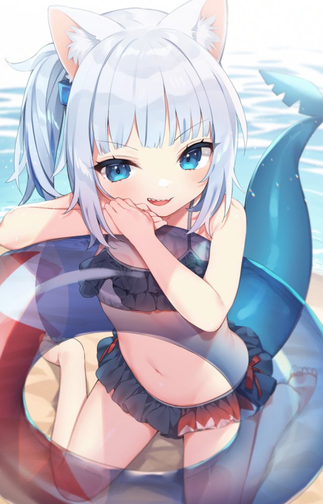水着の二次フェチ画像。