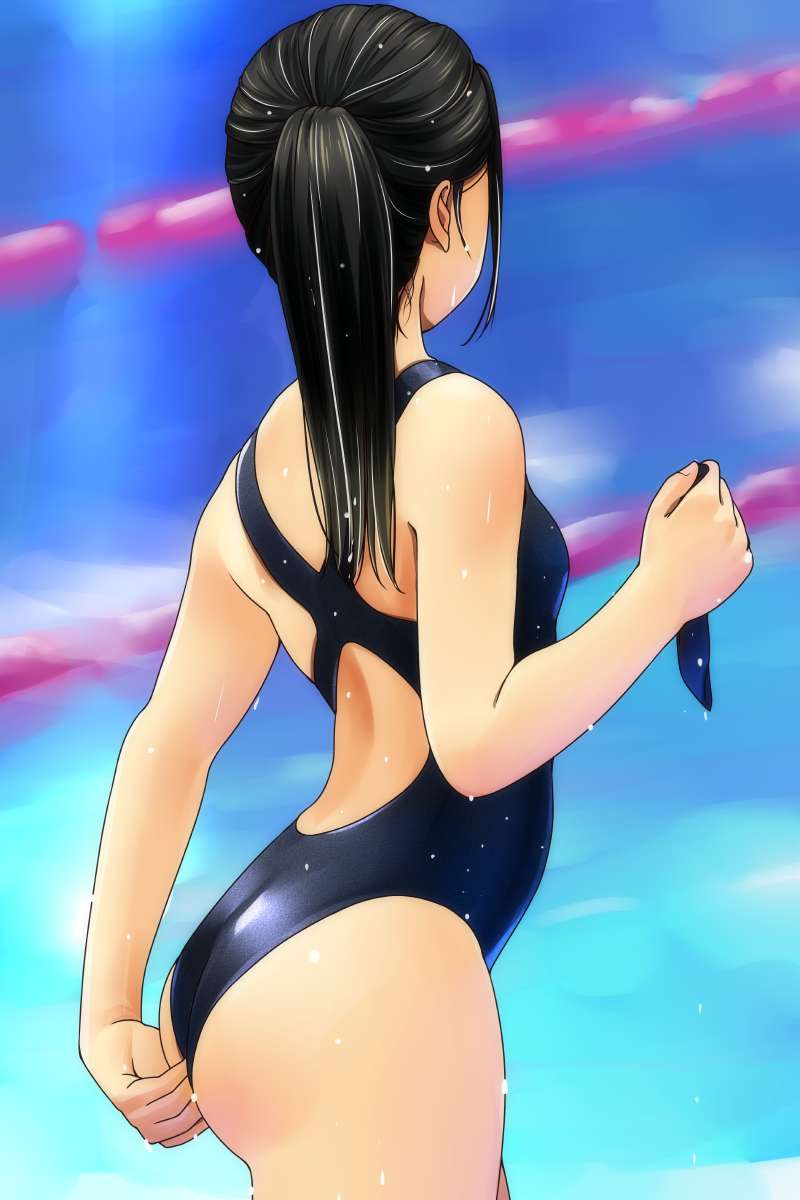 水着の二次フェチ画像。