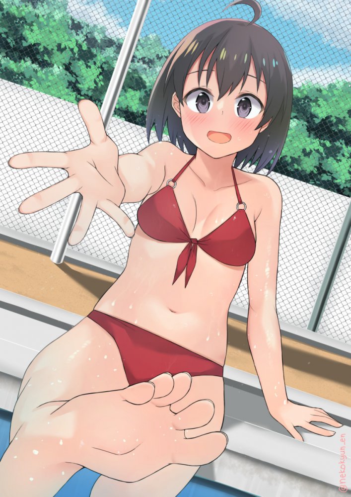 水着の二次フェチ画像。
