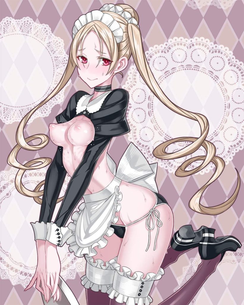 パイズリの二次元エロ画像。