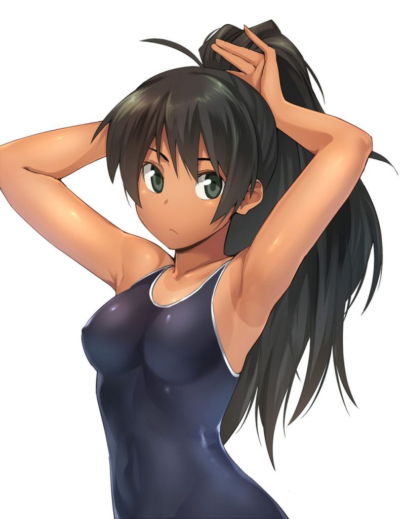スク水の二次エロ画像まとめ