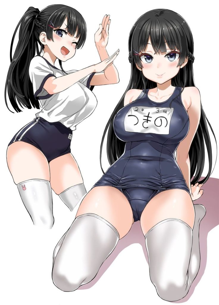 スク水の二次エロ画像まとめ
