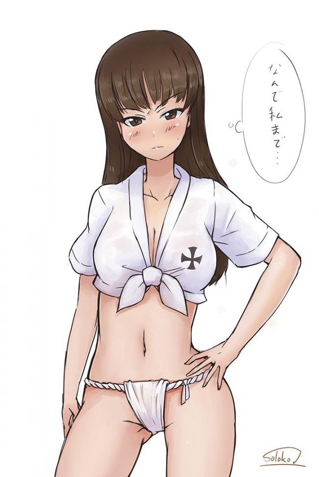 ガールズ&パンツァーのエロ画像でシコりたい奴集まれ！