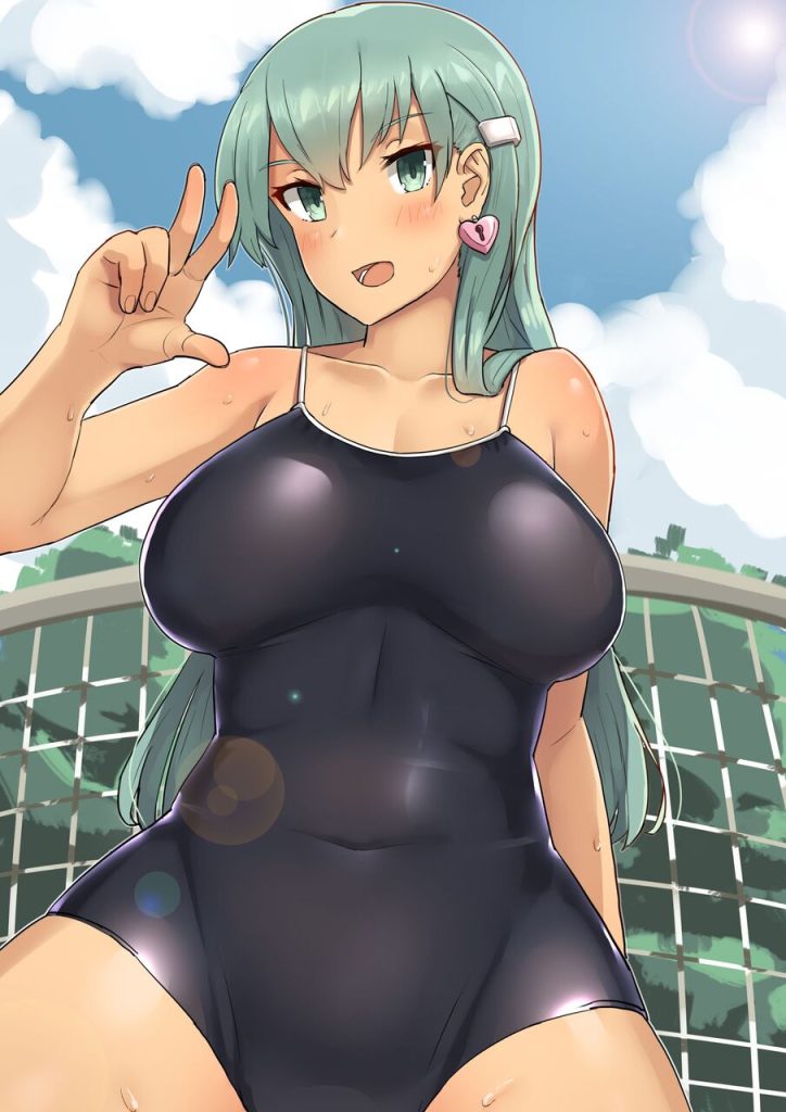 こんなにエロ過ぎるスク水の画像は反則です！