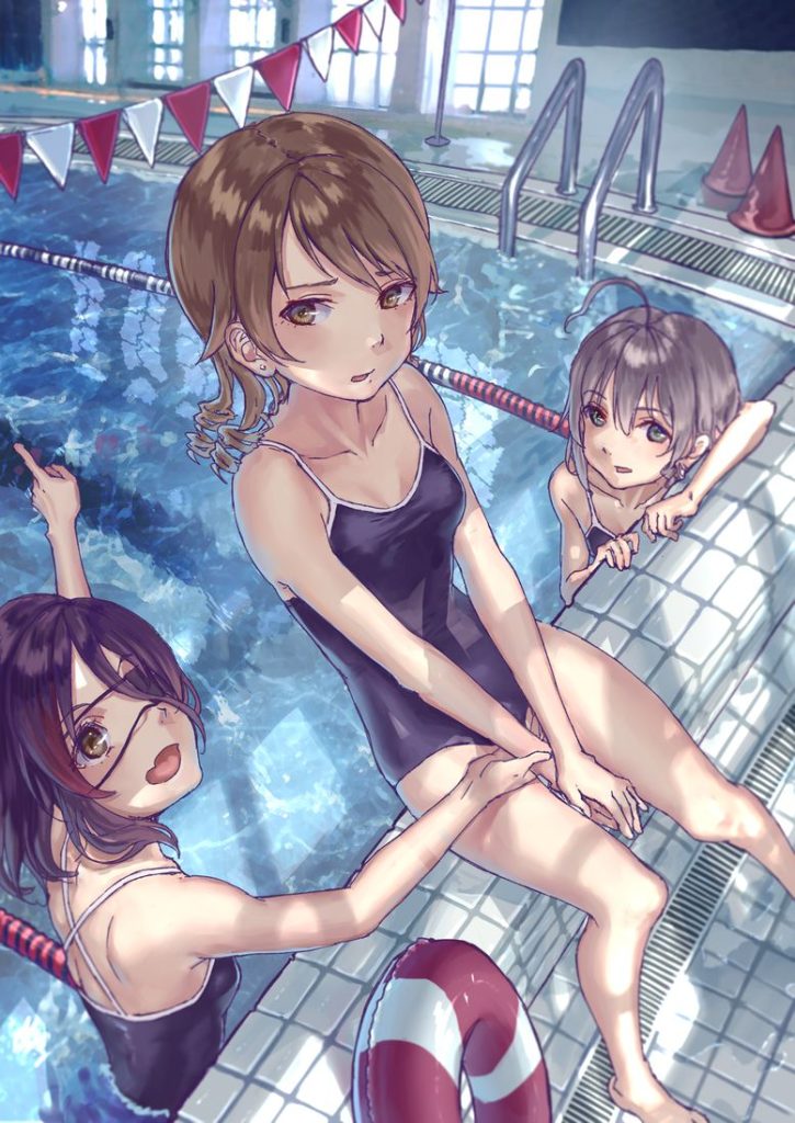 こんなにエロ過ぎるスク水の画像は反則です！