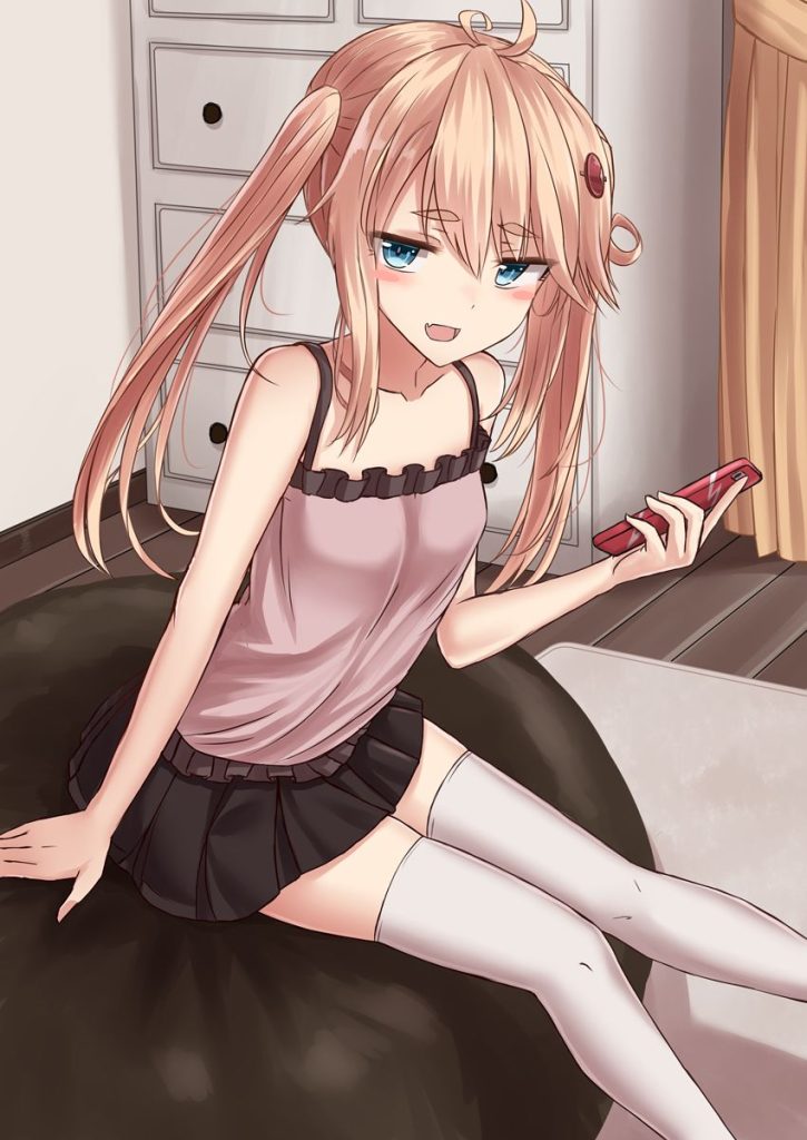ツインテールの二次フェチ画像。