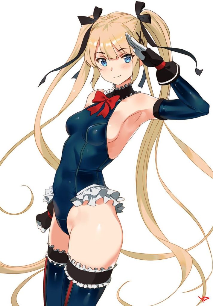 ツインテールの二次フェチ画像。