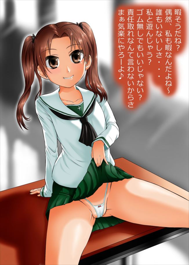 ガールズ&パンツァーの抜けるエロ画像ください!