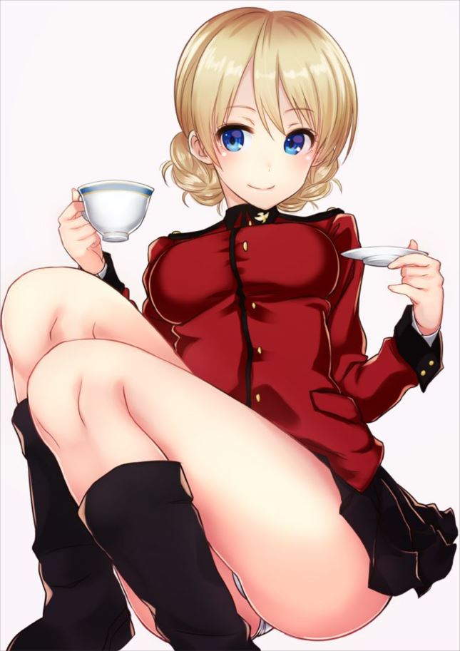 ガールズ&パンツァーの抜けるエロ画像ください!