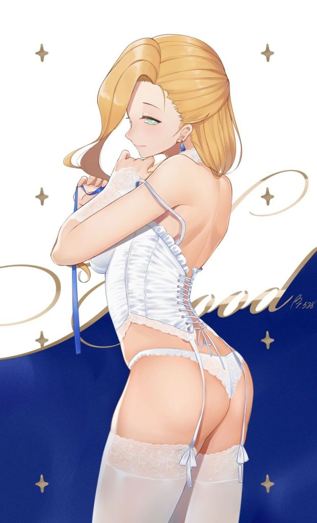 熟女の萌えイラスト
